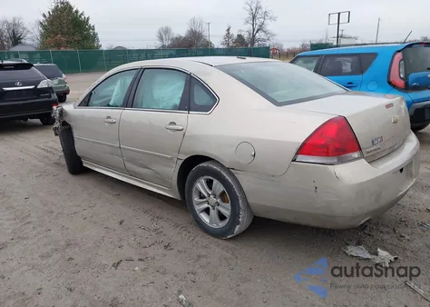 2012 Chevrolet Impala Ls из США, поврежденный, VIN 2G1WF5E35C1233169